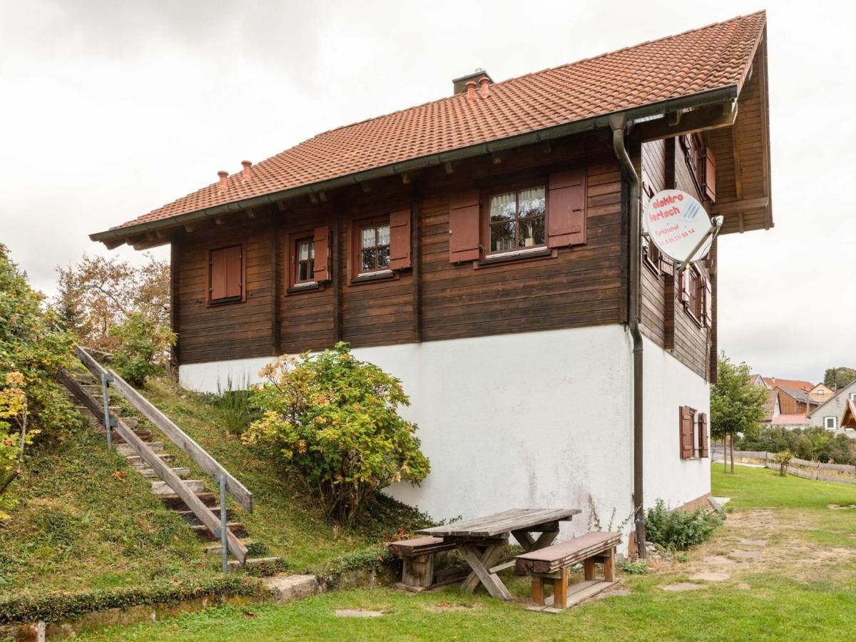 Chalet In Hinterrod Thuringia With Sauna Eisfeld 外观 照片
