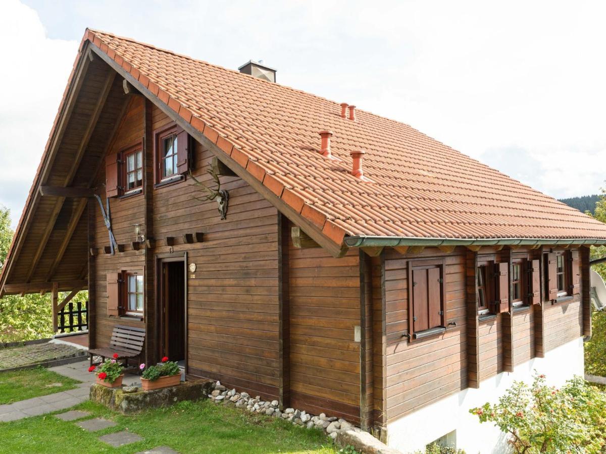Chalet In Hinterrod Thuringia With Sauna Eisfeld 外观 照片