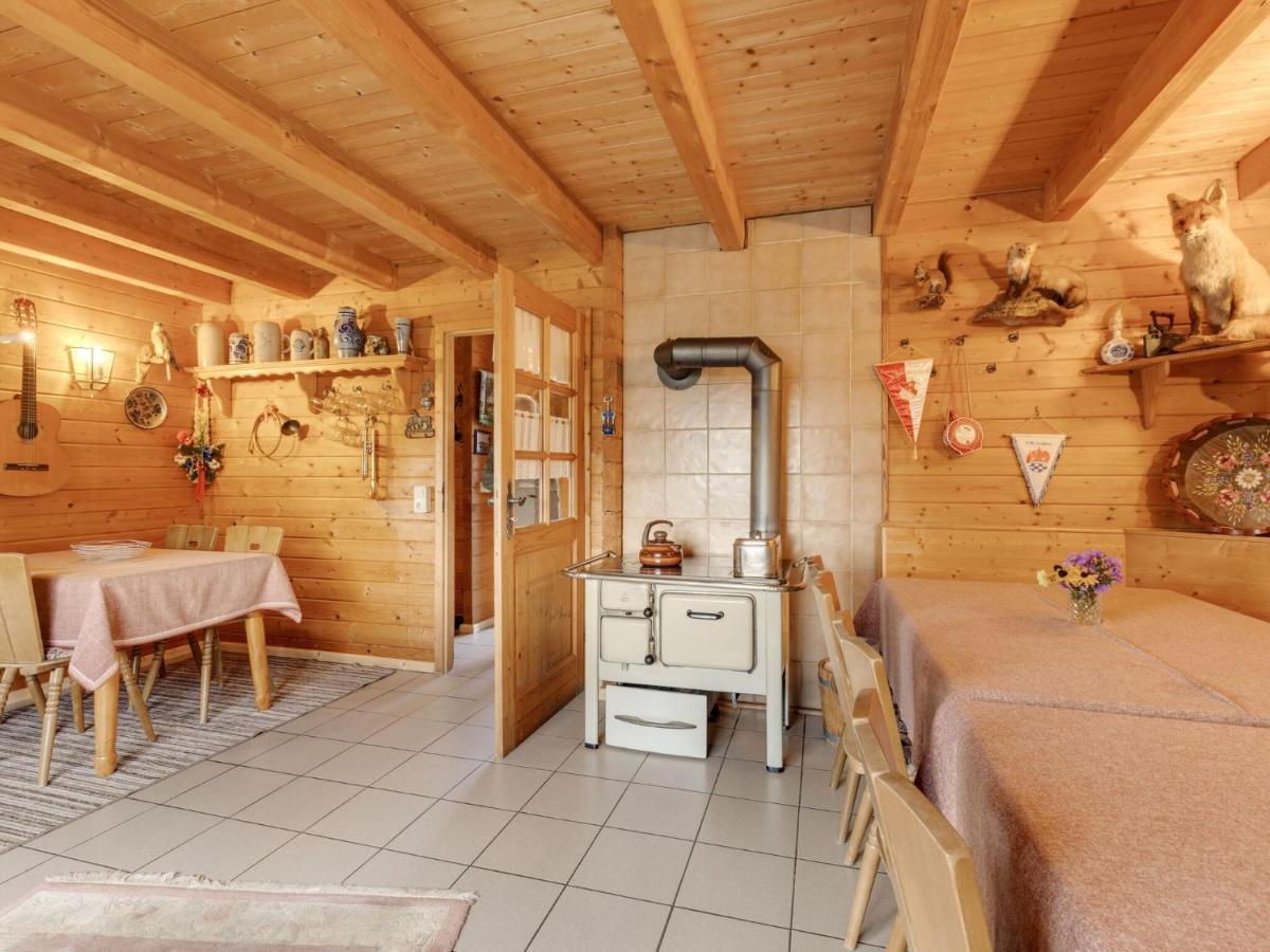 Chalet In Hinterrod Thuringia With Sauna Eisfeld 外观 照片